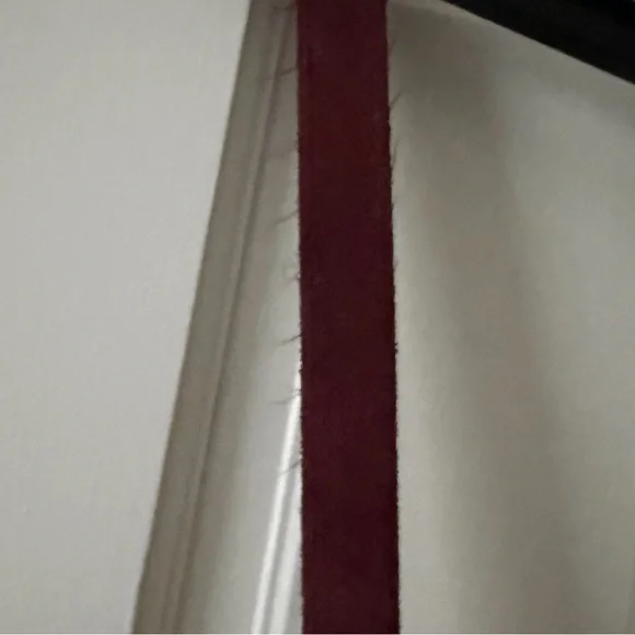 Lucky Brand Burgundy Fringed Suede Bucket Bag With Adjustable Strap - Picture 8 of 17